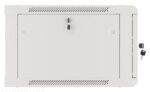 ARMARIO LANBERG MURAL RACK 19 6U 600X600 FLAT PACK PUERTA CRISTAL GRIS