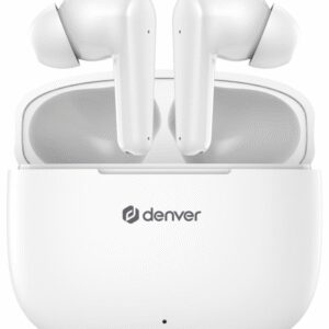 AURICULARES BLUETOOTH DENVER TWE-48W INALAMBRICOS BLANCOS