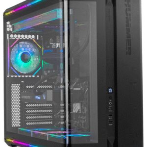 CAJA ATX NOX HUMMER ANVIL 2XUSB3.0 SIN FUENTE NEGRO