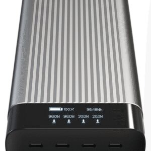 HYPERA HYPERJUICEA 245W USB-C 100WH BATTERY PACK WITH OLED DISPLAY