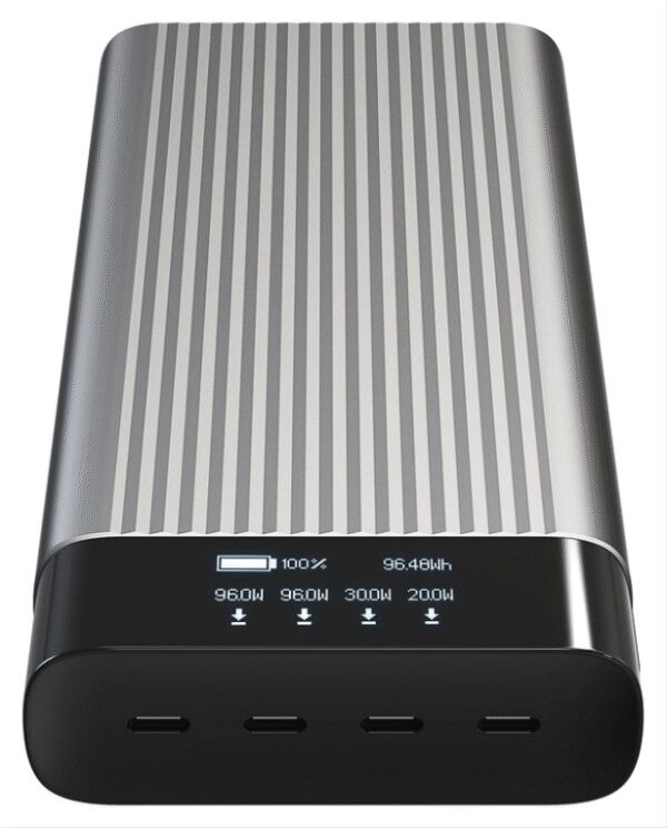 HYPERA HYPERJUICEA 245W USB-C 100WH BATTERY PACK WITH OLED DISPLAY