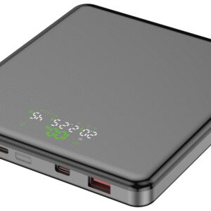LEOTEC POWERBANK 20000MAH 100W FAST CHRG GRIS 2USB-C+2 USB-A INC CAB USB-C A USB-C65W