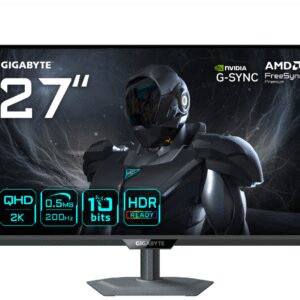 MONITOR GIGABYTE 27" G27Q20 QHD IPS 200HZ FREESYNC