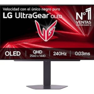 MONITOR LG ULTRAGEAR OLED 27GX704A-B 27" GAMING QHD 240HZ FREESYNC