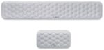 PACK REPOSAMUÑECAS SUBBLIM ERGO AIRPADDING RATON TECLADO PLATEADO
