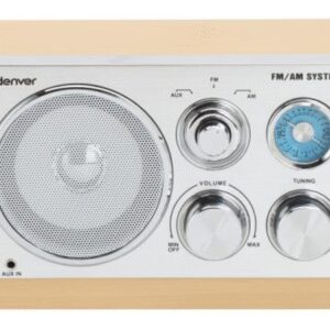 RADIO DENVER DE DISEÑO MODERNO BEIGE