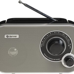 RADIO DENVER FM CON SINTONIZACION ANALOGICA GRIS