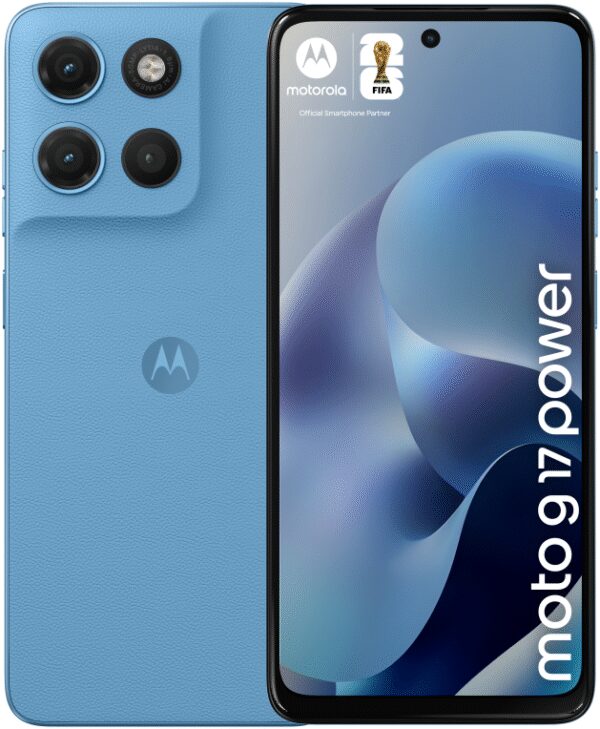 SMARTPHONE MOTOROLA MOTO G17 POWER 4GB/256GB ALASKAN BLUE