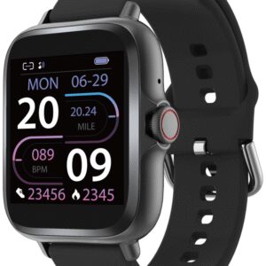SMARTWATCH DENVER BLUETOOTH CON SENSOR DE FRECUENCIA CARDIACA NEGRO