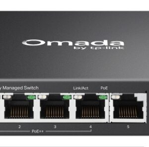 SWITCH OMADA TP-LINK ES206XPP-M2 5 PORT 2,5GB 1 10GBE SFP+