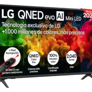 TV LG 43QNED81B6C.AEU 43" QNED EVO MINILED PATAS LATERALES WIFI HDMI X3