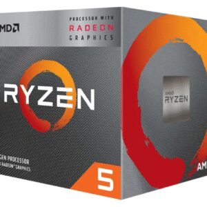 CPU AMD RYZEN 5 3400G, WITH WRAITH SPIRE COOLER