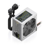 FUENTE ALIMENTACION AISENS ATX 500W CABLE ALIMENTACION OEM PLATA