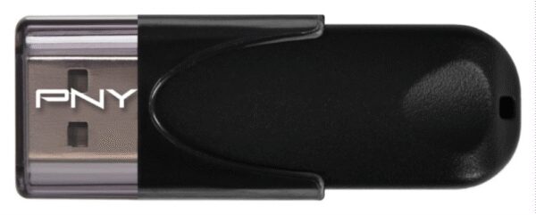 MEMORIA USB 2.0 PNY 64GB ATTACHE 4 NEGRO