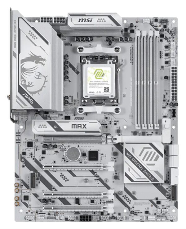 PLACA BASE MSI MAG B850 GAMING PLUS MAX WIFI AM5 DDR5