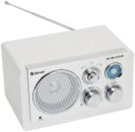 RADIO DENVER DE DISEÑO MODERNO BLANCA