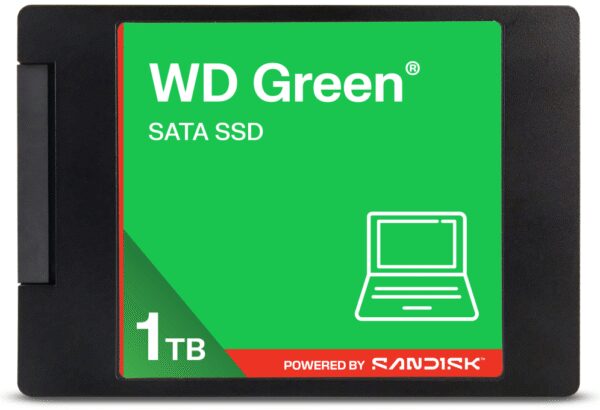 SSD WD 1 TB 2.5 SERIAL SATA 3 3D NAND VERDE