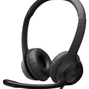 AURICULAR PROFESIONAL LOGITECH H390 USB-C HEADSET BLACK