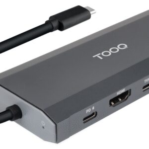 CARCASA+HUB TOOQ TQE-2241G M.2 NGFF/NVMe USB 3.2 GEN2