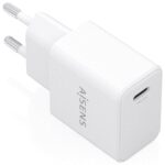 CARGADOR AISENS GaN 20W USB-C PD3.0 1xUSB-C BLANCO
