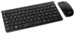 COMBO TECLADO COMPACTO+RATON TOOQ TQKMW-3101-B RF NEGRO