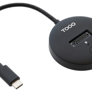 DOCK TOOQ TQDS-100B 1xSSD M.2 NVMe USB-C 3.2 GEN2 NEGRO