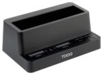 DOCK TOOQ TQDS-502B 2xM.2+1xSATA 2,5/3,5 USB 3.2 CLONE NEGRO