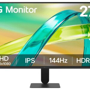 MONITOR LG 27U411B-B 27" FHD 144HZ IPS HDR10 FREESYNC SIN MARCOS