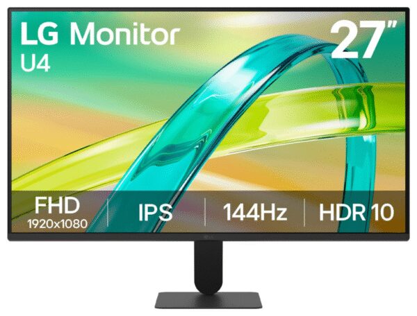 MONITOR LG 27U411B-B 27" FHD 144HZ IPS HDR10 FREESYNC SIN MARCOS