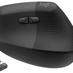 RATON VERTICAL LOGITECH ERGONOMIC BUSINESS GRAPHITE BLACK 2.4GHZ