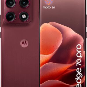 SMARTPHONE MOTOROLA MOTO EDGE 70 PRO 5G 12GB 512GB ZINFANDEL