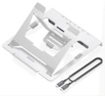 SOPORTE AISENS SOBREMESA AJUSTABLE PORTATIL/TABLET USB-C DOCK 7 EN 1