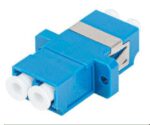 ADAPTADOR FIBRA OPTICA LANBERG LC/UPC MONOMODO DUPLEX AZUL