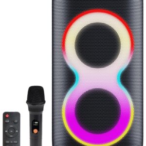 ALTAVOZ DENVER BLUETOOTH BPS-370 FUNCION DE LUZ WOOFERS 6,5"