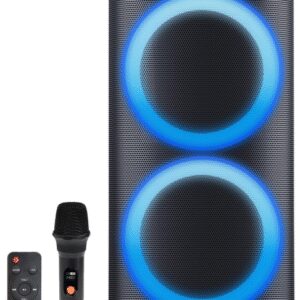 ALTAVOZ DENVER BLUETOOTH BPS-4 70 FUNCION DE LUZ 2 WOOFERS 10"