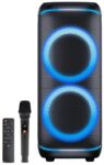 ALTAVOZ DENVER BLUETOOTH BPS-4 70 FUNCION DE LUZ 2 WOOFERS 10"