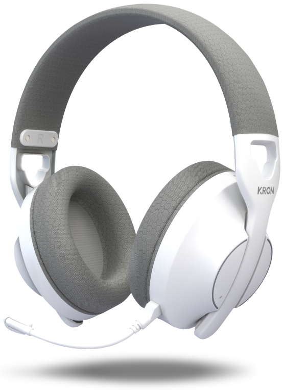 AURICULAR GAMING KROM PHASE INALAMBRICO BLANCO