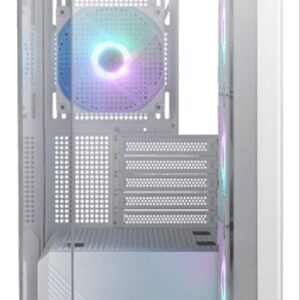 CAJA GAMING MSI MAG PANO M100R PZ MICRO ATX RGB BLANCA