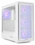 CAJA NOX SEMITORRE HYPERFLOW HUMMER AERO ARGB BLANCA USB 3.0 TYPE C x4 Vent. 140mm SOPORTE GRAFICA INTEGRADO