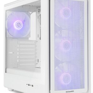 CAJA NOX SEMITORRE HYPERFLOW HUMMER AERO ARGB BLANCA USB 3.0 TYPE C x4 Vent. 140mm SOPORTE GRAFICA INTEGRADO
