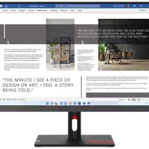 MONITOR LENOVO S27i-30 27" IPS 2 X HDMI VGA 300 NITS