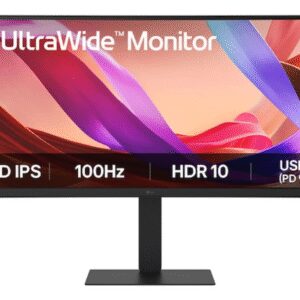 MONITOR LG 34U650A-B 34" ULTRAWIDE QHD 100HZ IPS CURVO HDR10 USB-C AlLTAVOCES