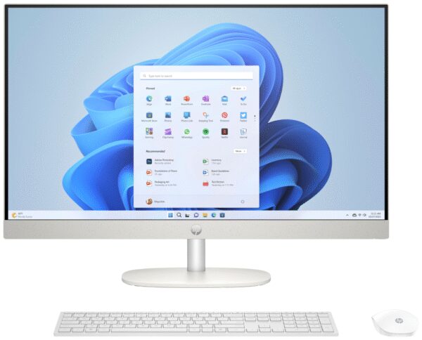 PC AIO HP 27-CR0128NS i5-1335U 16GB 512GB 27" W11H BLANCO