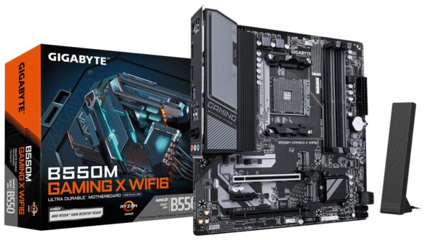 PLACA BASE GIGABYTE B550M GAMING X WIFI6 AM4 DDR4