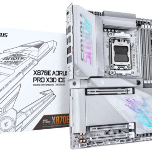 PLACA BASE GIGABYTE X870E A PRO X ICE AM5 DDR5