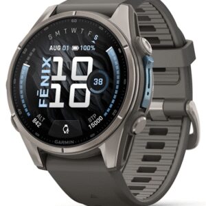 SMARTWATCH GAMIN FENIX 9 43MM AMOLED GREY BAND