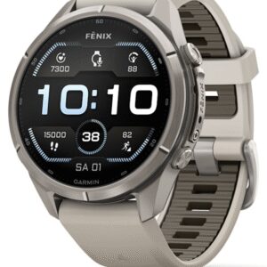 SMARTWATCH GAMIN FENIX 9 PRO 43MM AMOLED TITANIUM GREY BAND
