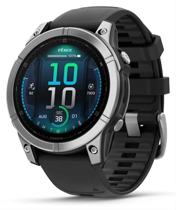 SMARTWATCH GARMIN FENIX E 47MM ACERO PLATEADO