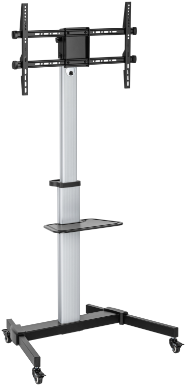 SOPORTE SUELO TV EWENT EW1583 HASTA 86" NEGRO GRIS