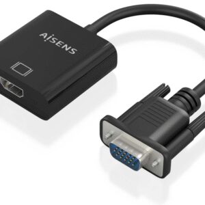 CABLE CONVERSOR AISENS SVGA/M+JACK 3.5/H+USB MICROB/H A HDMI A/H 20CM